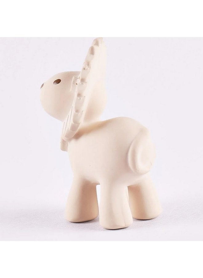 Tikiri Tikiri My First Safari Lion Natural Rubber Rattle (Brown) - Image 5