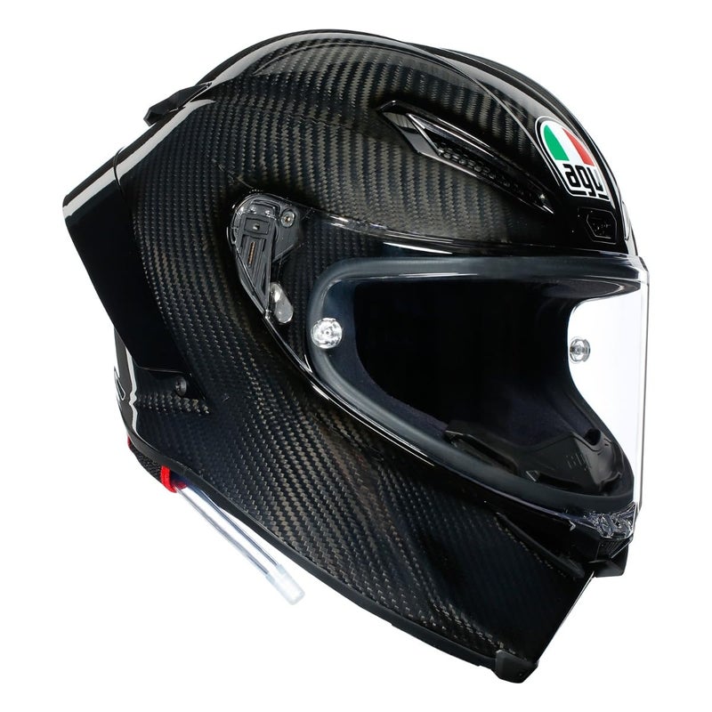 AGV Pista GP RR Full Face Motorcycle Helmet Glossy Carbon Large - Image 2
