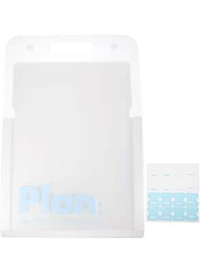 Multi Layer A4 Expanding File Organizer with Handle Divider Tabs and Pockets - Image 1