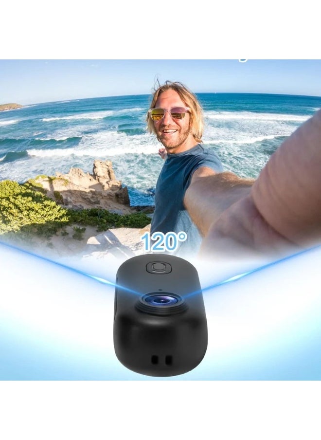 BlueFire 4K Ultra HD Thumb Action Camera - Magnetic, Waterproof 30M & Wearable Body Cam with 360° Clip | Hands-Free POV Vlogging for Cycling, Travel, Sports & Outdoor Adventures | H.265, Loop Recording, 150 Min Battery Life & WiFi Connectivity  - Image 2