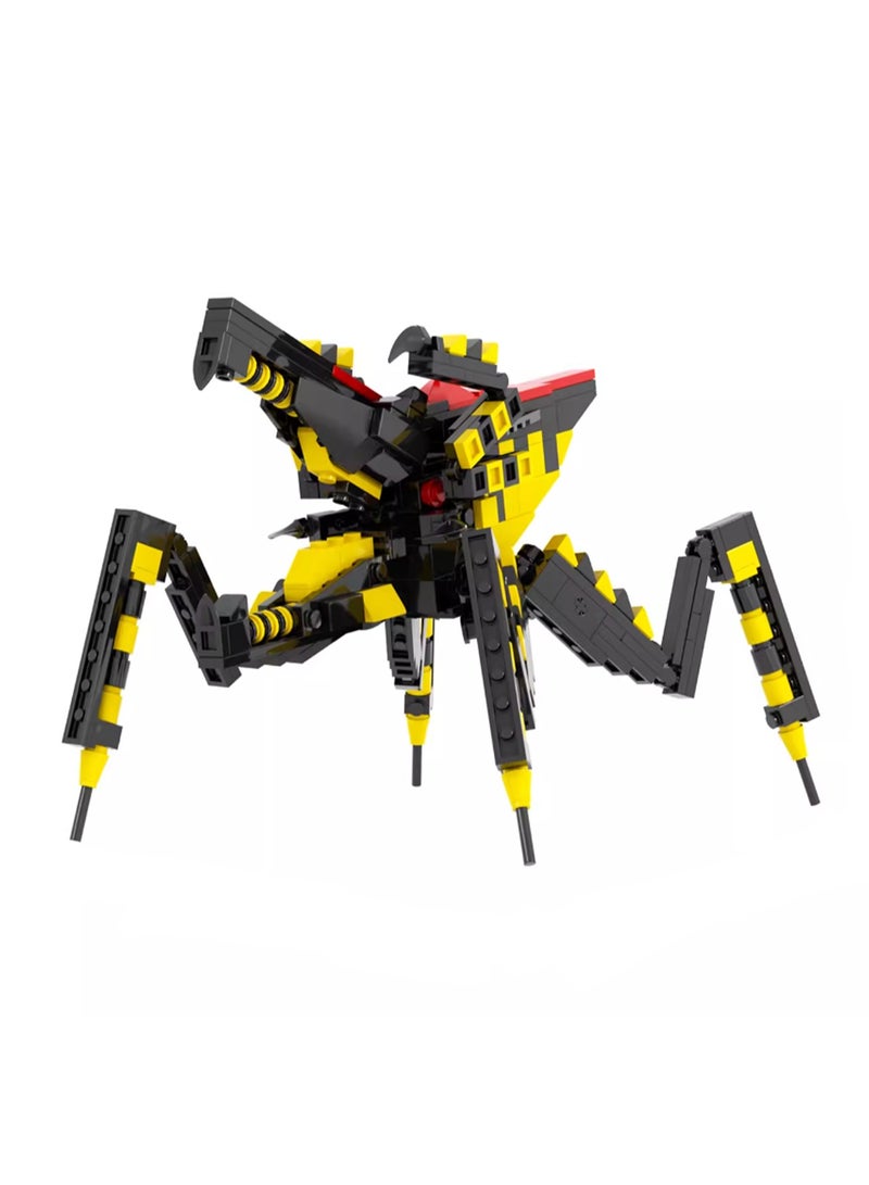 Children's Creative DIY Educational Toys Handmade Building Blocks Small Particle Toys (Starship Troopers Warrior Bug) - Image 1