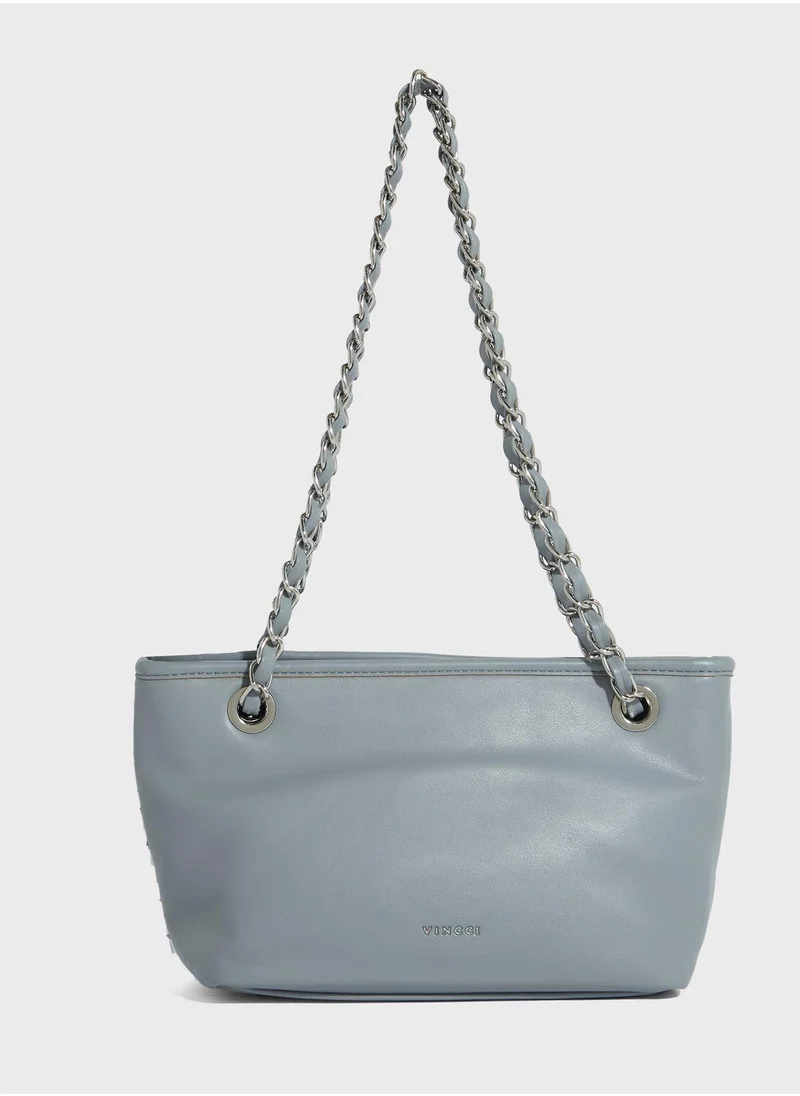 Vincci Chain Detailed Tote