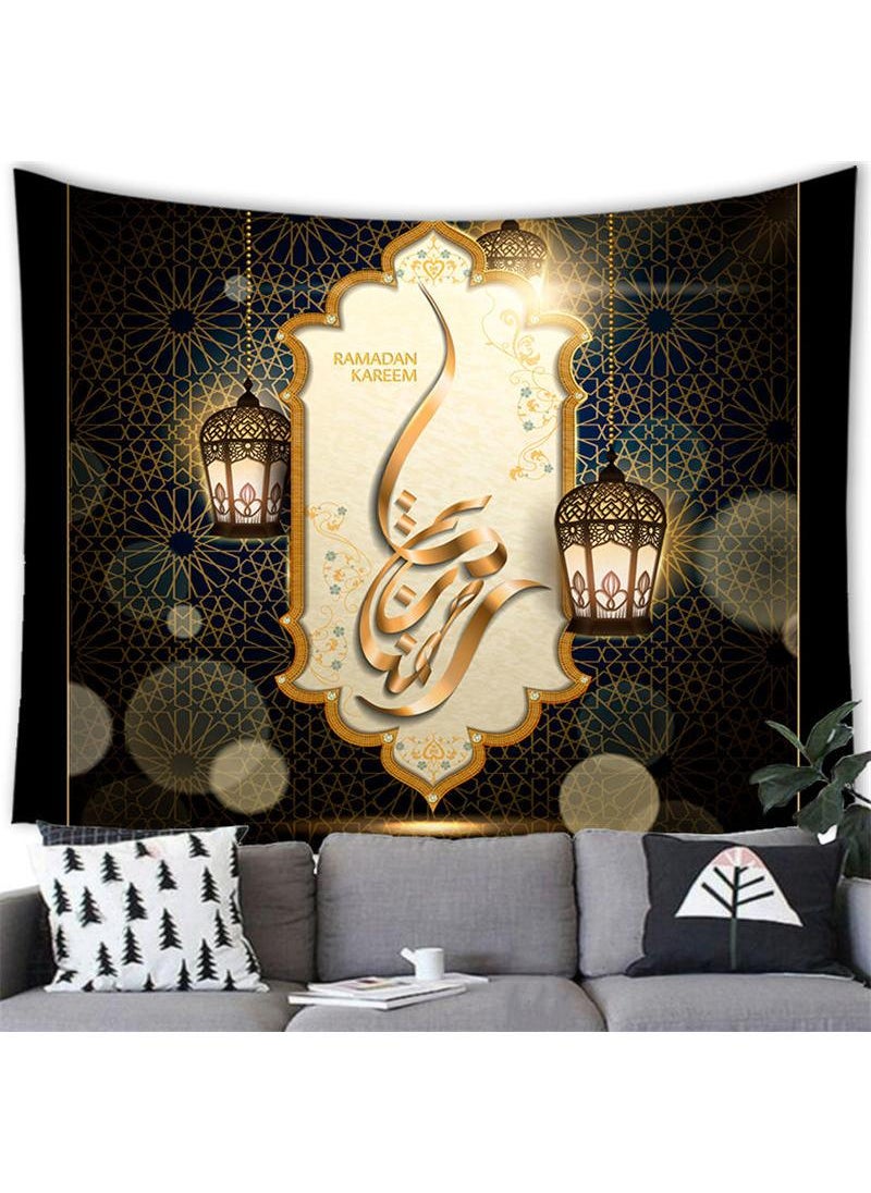 Bluejw 200x150cm Muhammed Ramadan Decorative Mural Tapestry  - Image 2