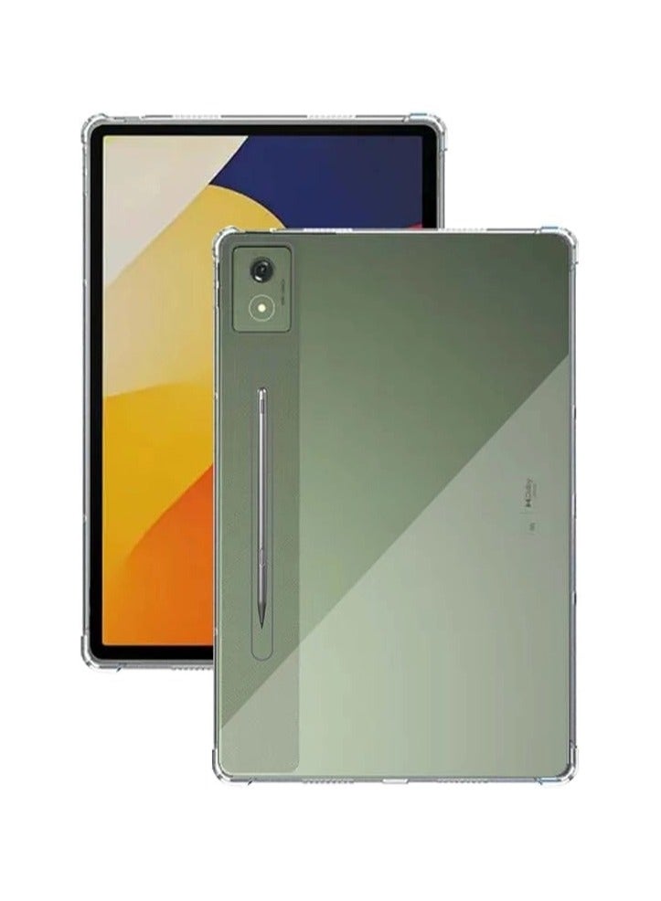 general Clear TPU transparent case for Motorola Moto Pad 60 Pro 12.7 (2025) Flexible and durable protection Silicone rubber back cover for Moto Pad 60 Pro - Image 1