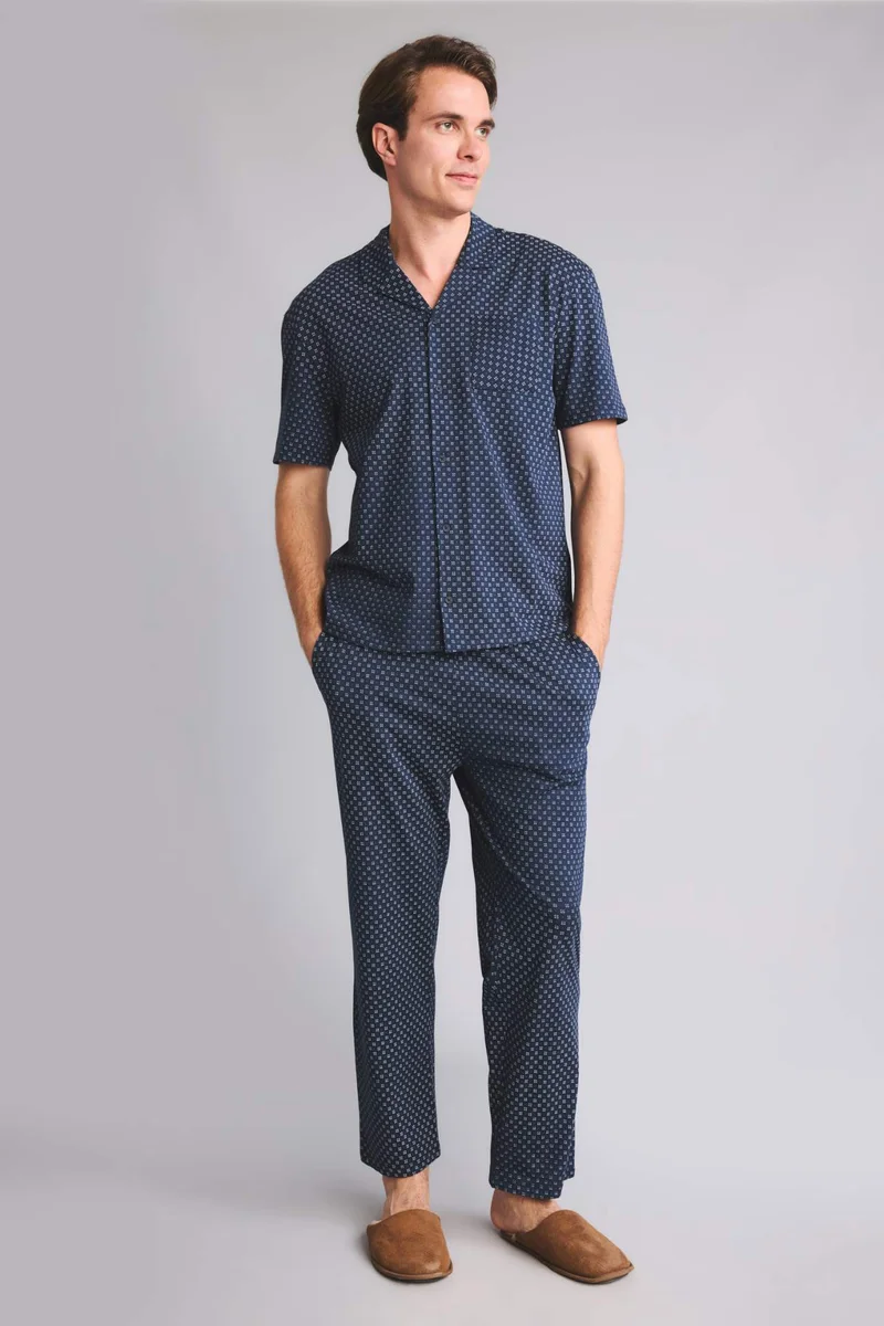 Defacto New Regular Fit Printed 2 Piece Set