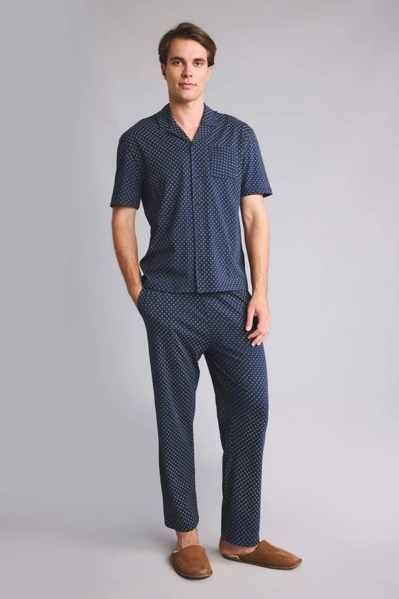 Defacto New Regular Fit Printed 2 Piece Set