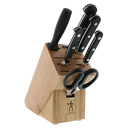 HENCKELS Classic Razor-Sharp 7-Piece Knife Set, Chef Knife, Bread Knife, German Engineered Informed by 100+ Years of Mastery - Image 1
