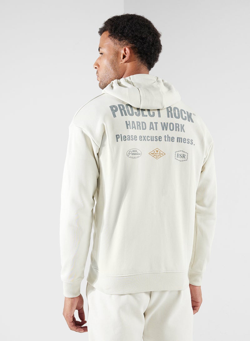 UNDER ARMOUR Project Rock Heavyweight Full Zip Hoodie  - Image 2