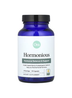 ORA Ora, Hormonious, Hormonal Balance & Support, 90 Capsules  - Image 1