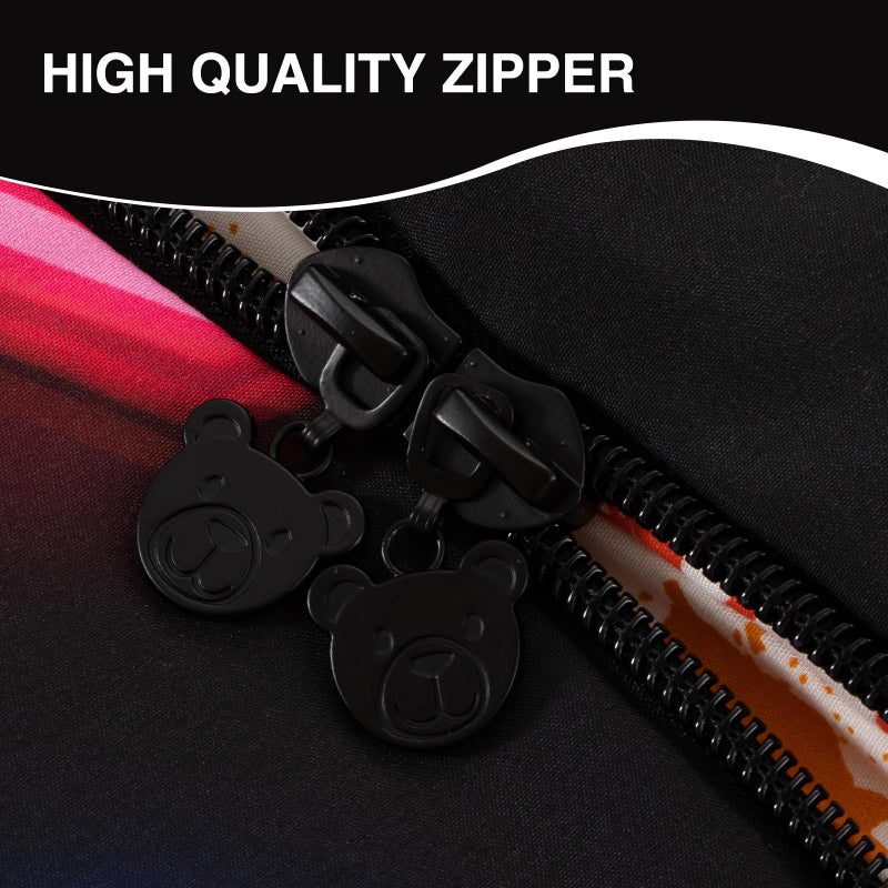 A Nice Night Kids Game Console Zippered Comforter Set - Zipper Bedding for Boys Outer Space Gaming Galaxy Theme, Twin - Image 5