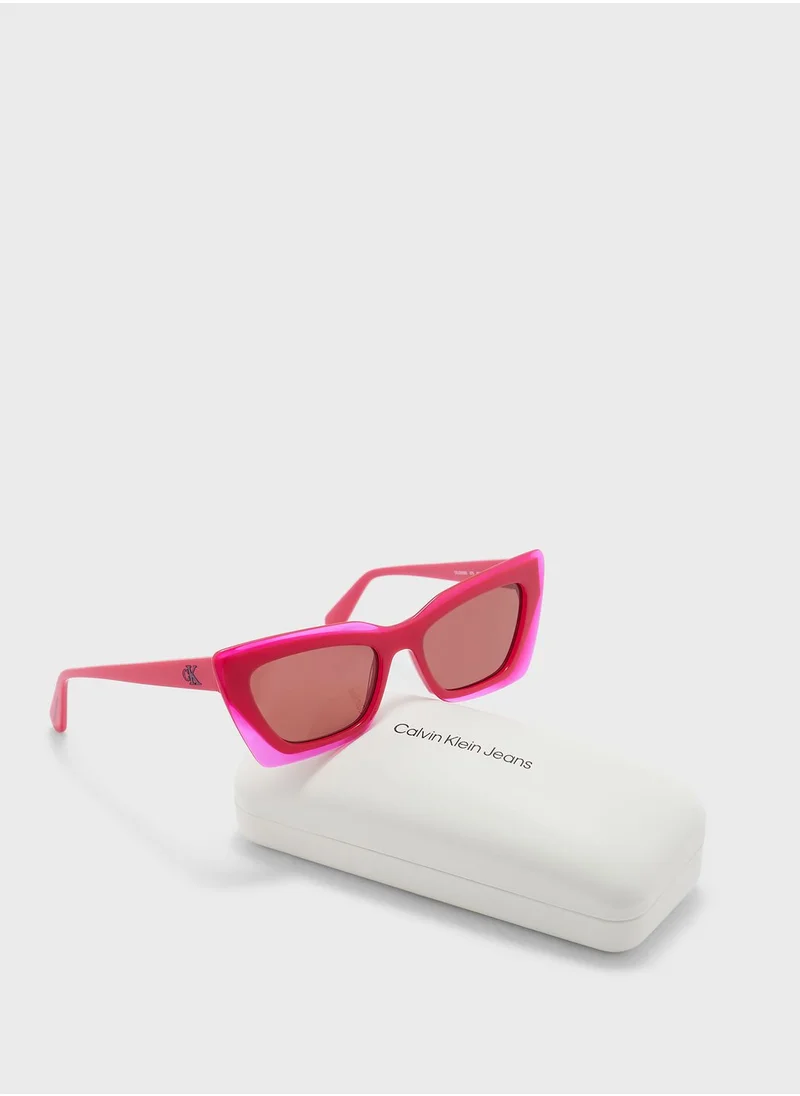 Calvin Klein Jeans Cat Eye Sunglasses