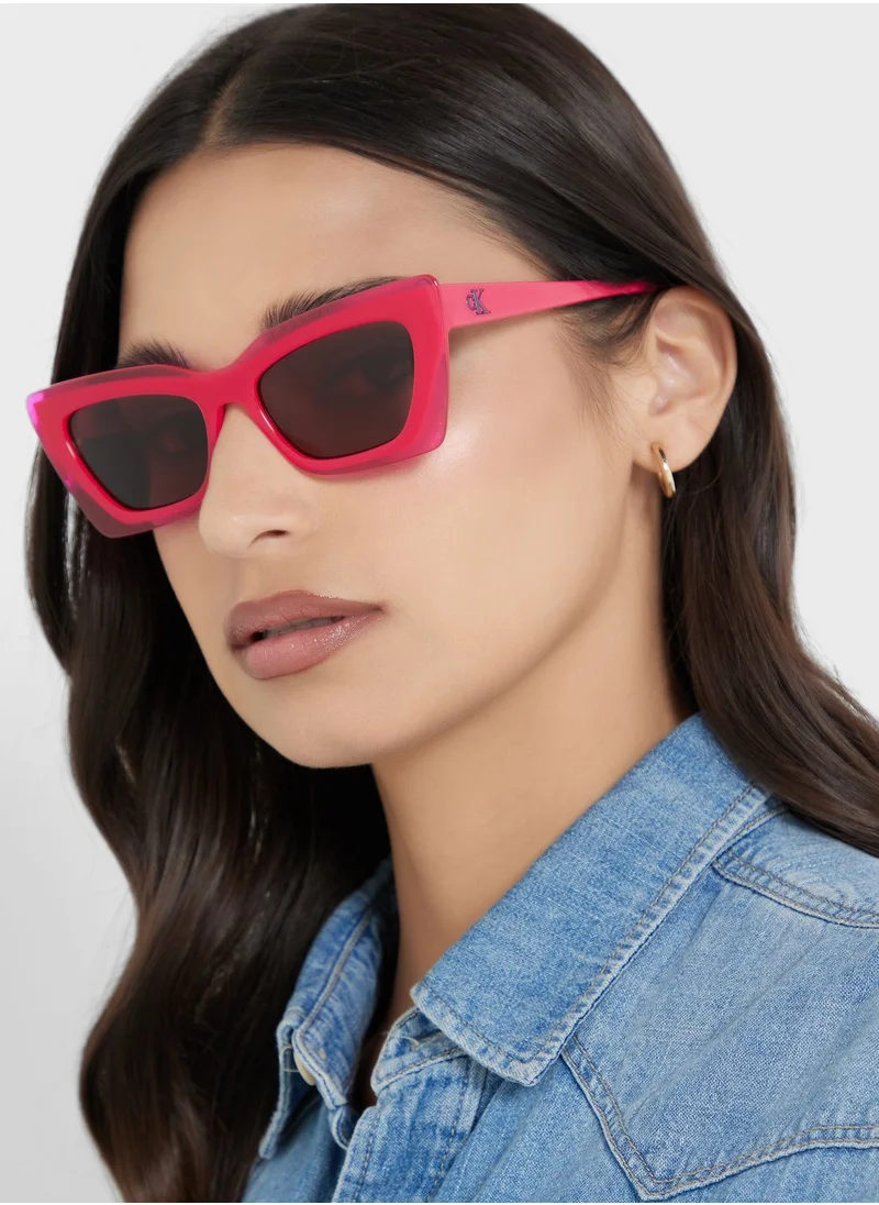 Calvin Klein Jeans Cat Eye Sunglasses