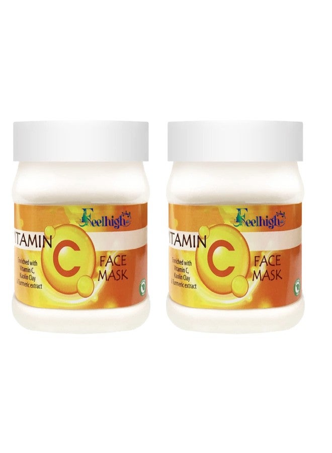 Feelhigh FACE Mask pack2- Skin Care products - Facial product -500ml each -pack2 (Vitamin C mask2) - Image 1