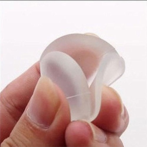 Futaba Baby Safety Silicone Protector Table Corner Edge Protection Cover - Pack of 10 - White - Image 5