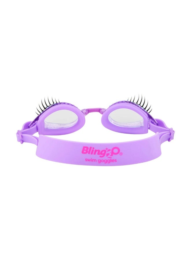 Bling2O Splash Lash Purple Swim Goggles - Image 3