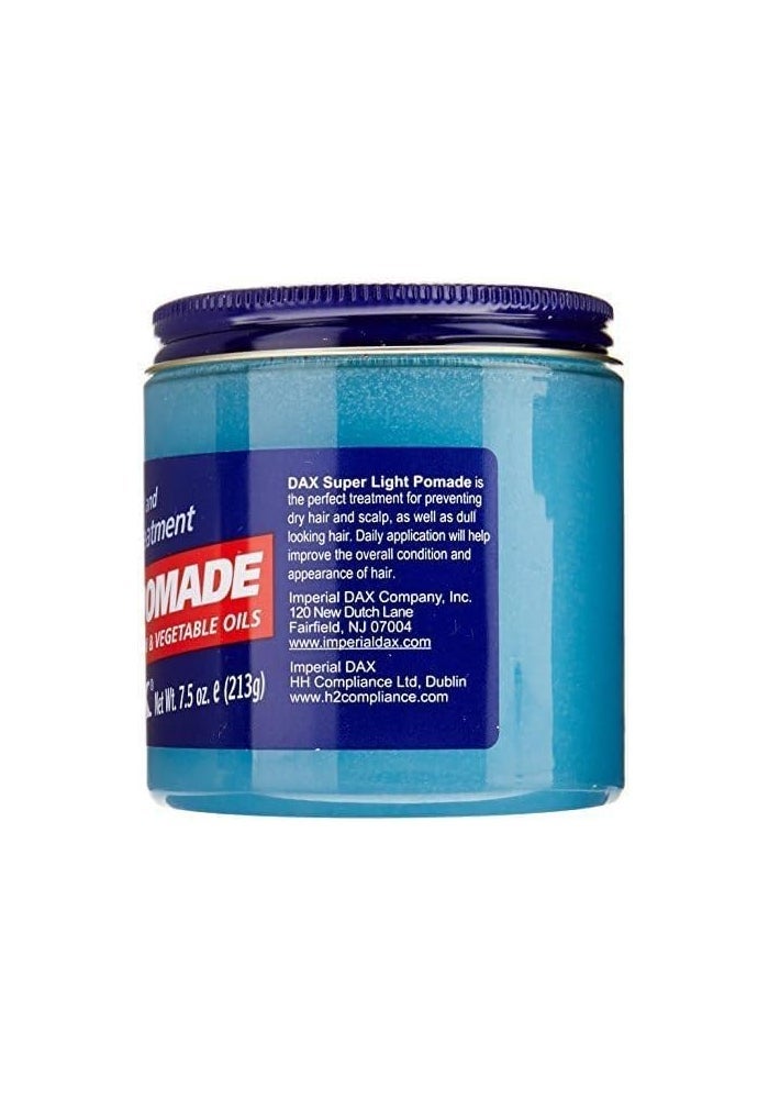 Dax Super Light Pomade 7.5 oz - Dry Hair and Scalp Treatment with Lanolin & Vegetable Oils - Image 3