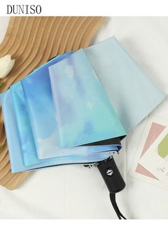 Windproof Folding Travel Umbrella Anti-UV Sun And Rain Umbrellas Compact Portable For Women and Men