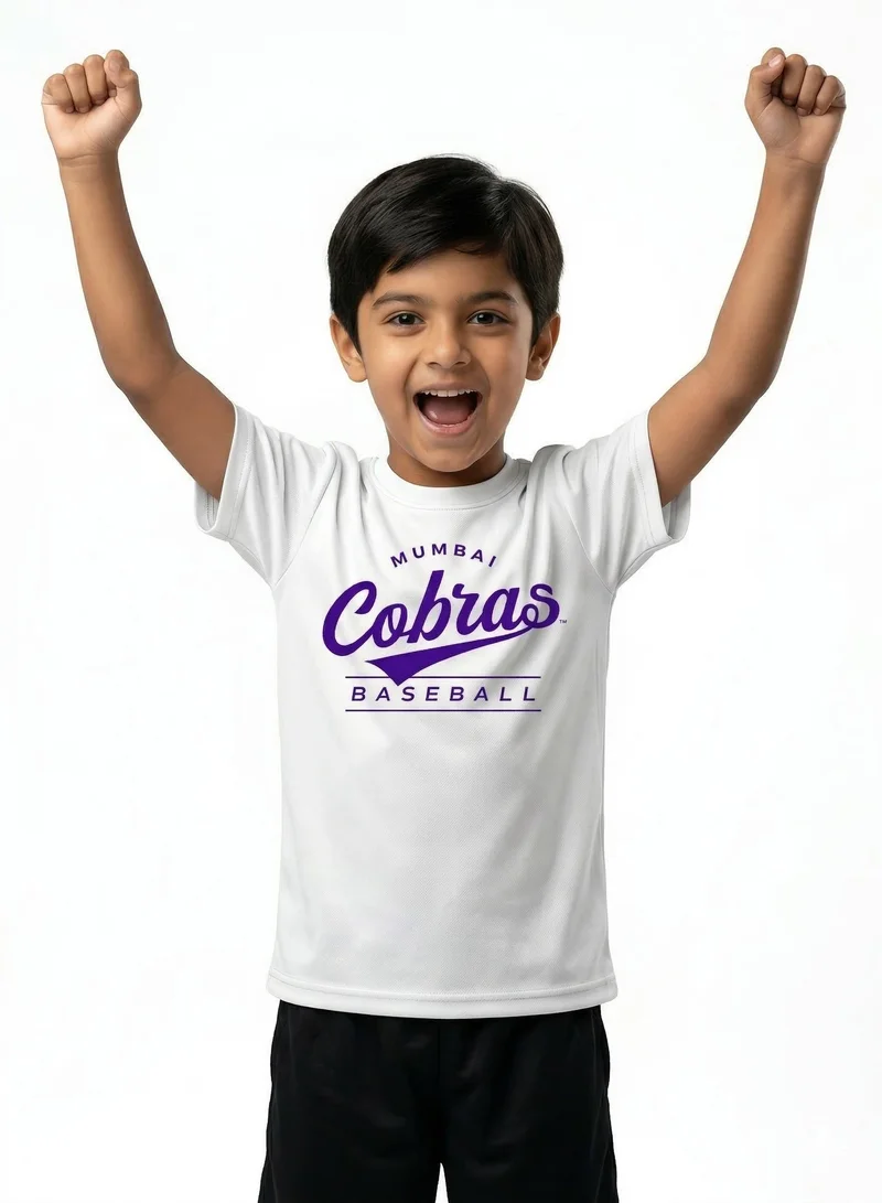 Baseball United Mumbai Cobras Kids' Locker Room T-Shirt
