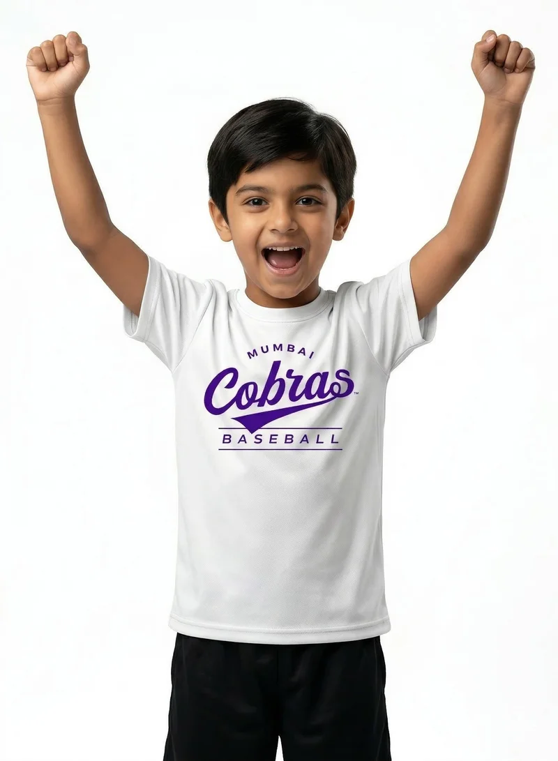 Baseball United Mumbai Cobras Kids' Locker Room T-Shirt