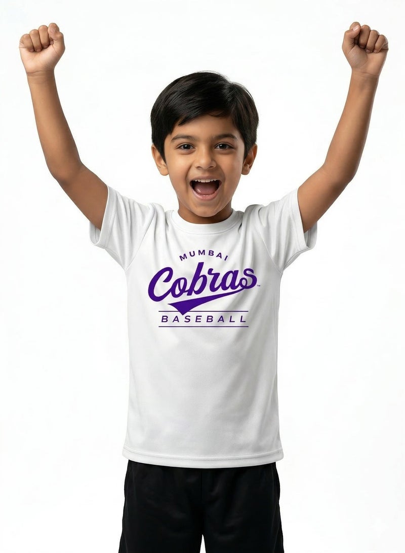 Baseball United Mumbai Cobras Kids' Locker Room T-Shirt - Image 1