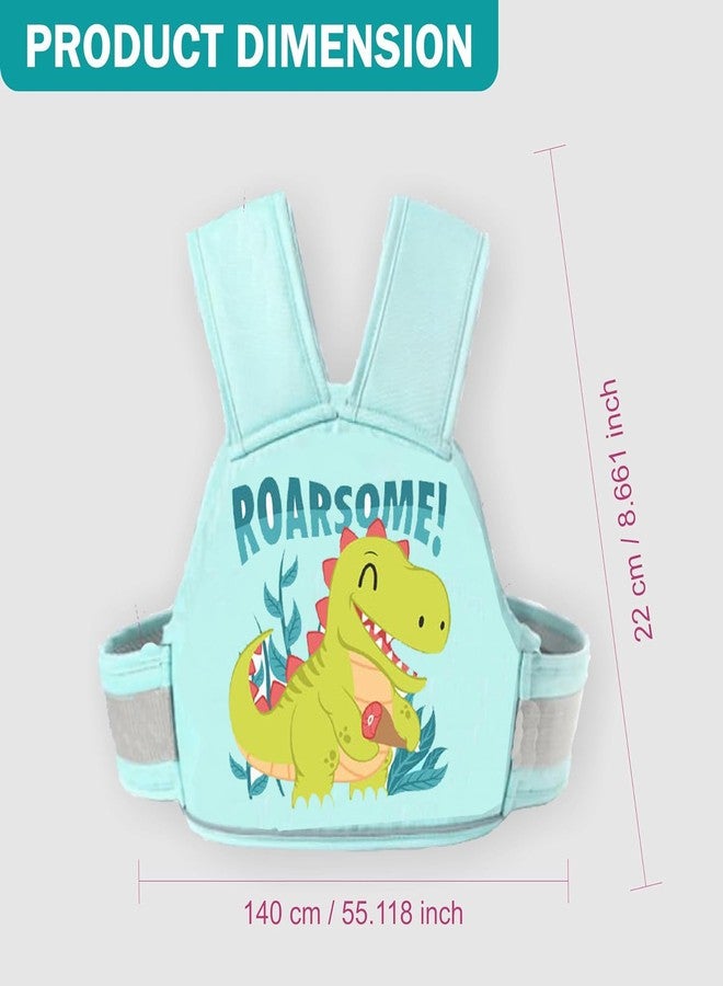 NEW COMERS® Kids Safety Belt for Two Wheeler, Portable Seat Belt for Bike/Motorcycle/Scooty/Scooter Adventures Ride Harness, Adjustable Safety Harness Strap Belt for Baby Boys Girls (2-12Years)-452 - Image 5