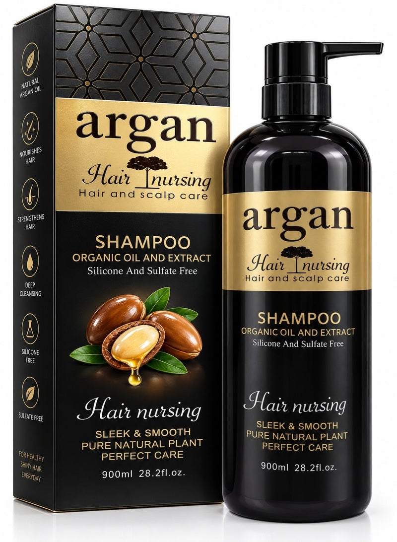 Argan Hair Nursing Hair And scalp care Shampoo 900 ml - Image 1