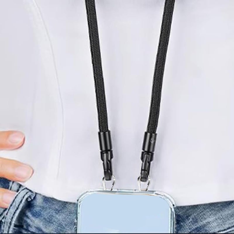 KASTWAVE All budget friendly options 2PCS Phone Tether Tab for iPhone, Metal Phone Lanyard Tabs with 2 Rings, Ultra Thin Anti-Drop Patch for Cell Phone Strap Holder, for Cell Phone Strap Assorted natural tone picks - Image 3