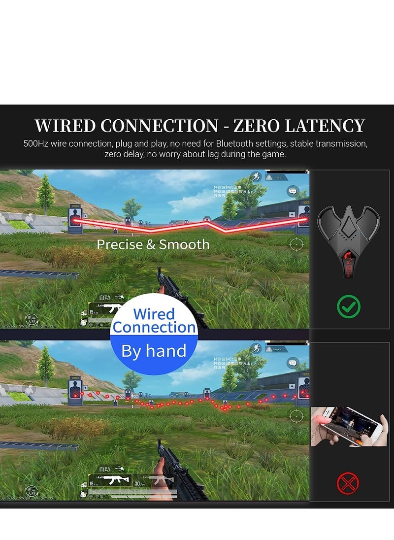 SYOSI - Keyboard and Mouse Adapter for Android Phone/Tablet, Mobile Gaming Converter with Wired/Wireless Dual Modes, 3.5mm Headset Jack, Play All Games PUBG, Call of Duty, Free Fire - Image 1