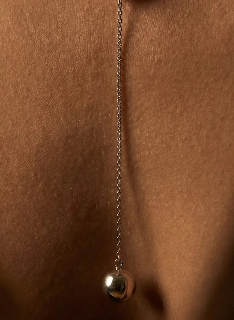 ليو جو قلادة لي جو ديو فضية