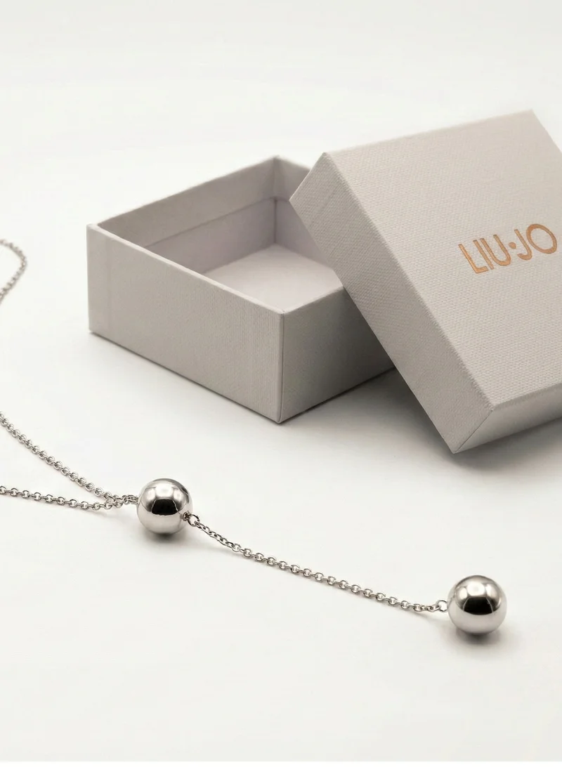 Liu Jo  Liu Jo Dew Silver Necklace for Women | Best Price UAE