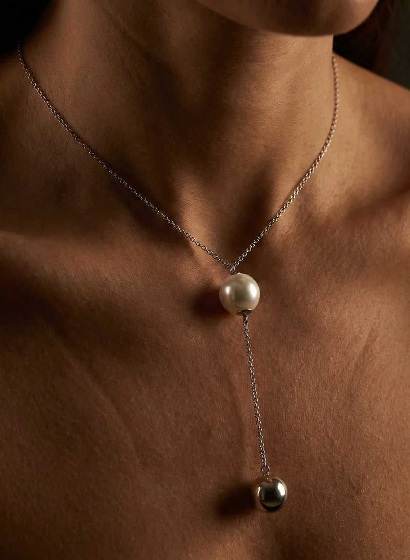 ليو جو قلادة لي جو ديو فضية