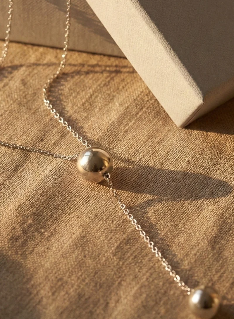 Liu Jo  Liu Jo Dew Silver Necklace for Women | Best Price UAE