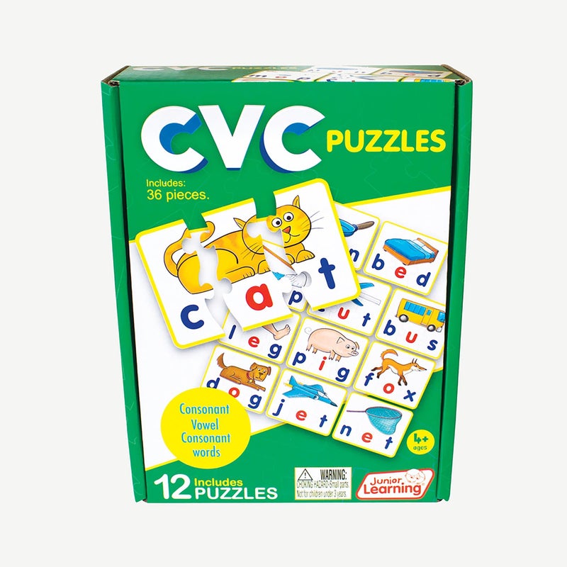 Junior Learning CVC Puzzles - Image 3