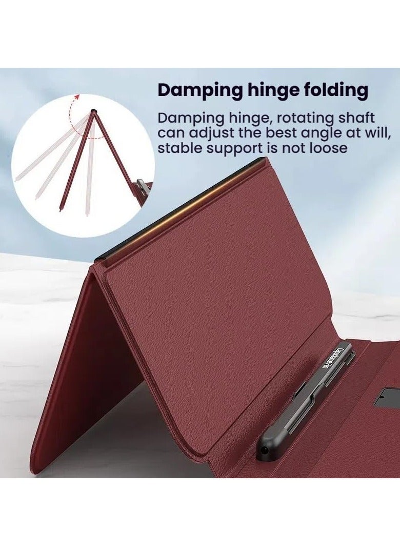 Mobile office kit, compatible with Huawei Mate XT Ultimate, with Bluetooth keyboard and all-in-one keyboard holster and wireless mouse and capacitive pen and pen slot - Image 2