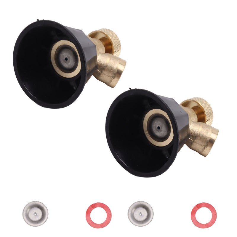 Adjustable Misting Nozzle Copper Plastic Material Fine Workmanship Water Atomizing Spray - Excellent Spraying Garden Irrigation Nozzle for Garden Plant Watering, Outdoor Irrigation - Image 2