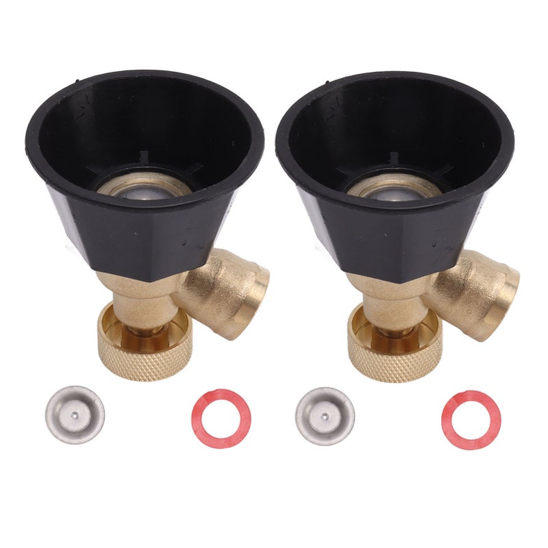 Adjustable Misting Nozzle Copper Plastic Material Fine Workmanship Water Atomizing Spray - Excellent Spraying Garden Irrigation Nozzle for Garden Plant Watering, Outdoor Irrigation - Image 1