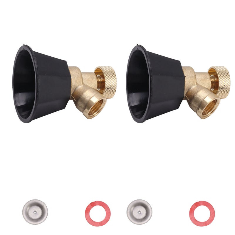 Adjustable Misting Nozzle Copper Plastic Material Fine Workmanship Water Atomizing Spray - Excellent Spraying Garden Irrigation Nozzle for Garden Plant Watering, Outdoor Irrigation - Image 4
