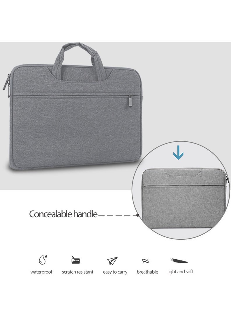 Generic 15.6-Inch Laptop bag Case Briefcase Handlebag for Macbook Black  - Image 5