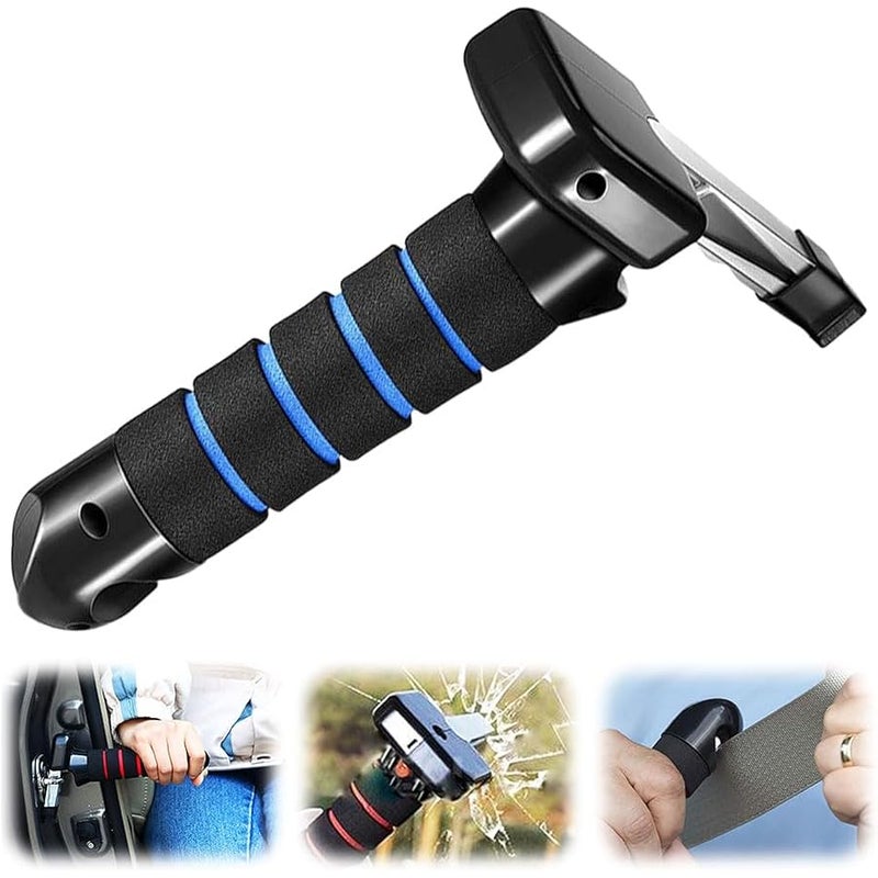 Fauppt Car Handle Cane Car Door Handle for Elderly,2024 Upgraded Multifunctional Car Handle Assist Support Handle, Handle Car Door Assist Handle for Seniors and Handicapped (Blue) - Image 1
