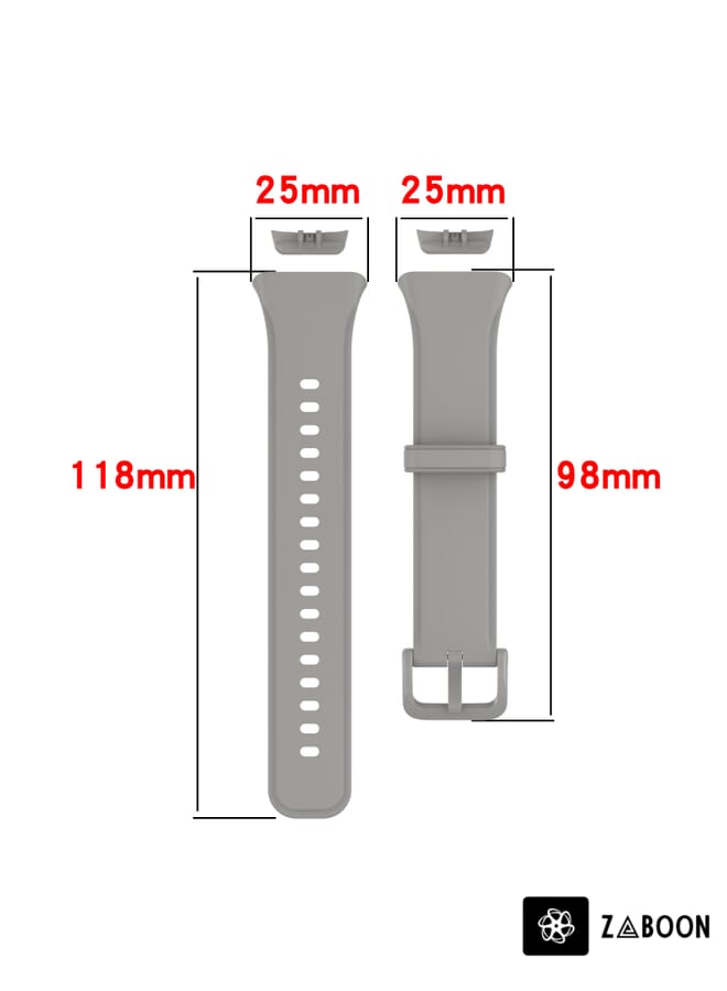 Zaboon Watch Band For OPPO Band 2 Solid Color Soft Silicone - Image 4