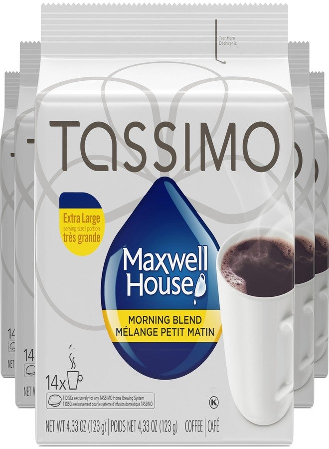 Tassimo Maxwell House Morning Blend Coffee, 70 T-Discs (5 Boxes of 14 T-Discs) {Imported from Canada} - Image 1