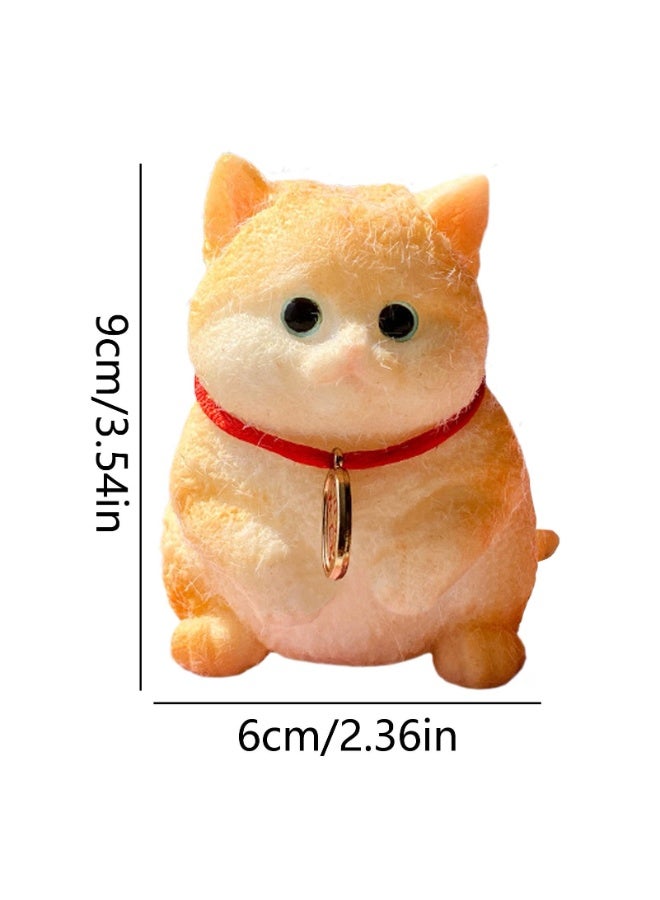 Chubby Cat Squeeze Toy Fidget Squishy for Adults and Kids - Image 2