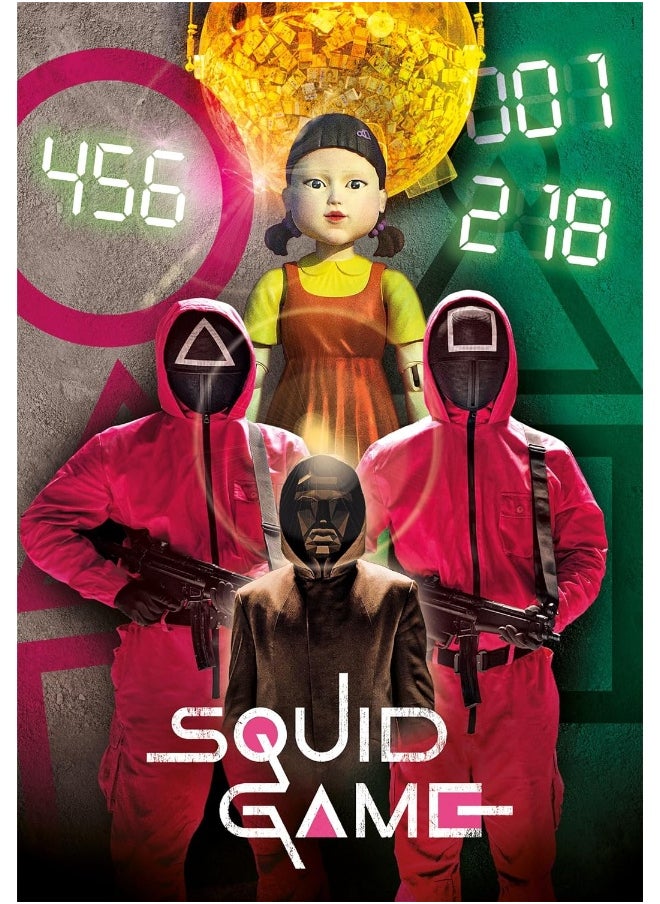 Clementoni Clementoni Netflix Squid Game Jigsaw Puzzle (1000 Pieces)  - Image 3