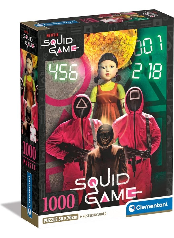 Clementoni Clementoni Netflix Squid Game Jigsaw Puzzle (1000 Pieces)  - Image 2
