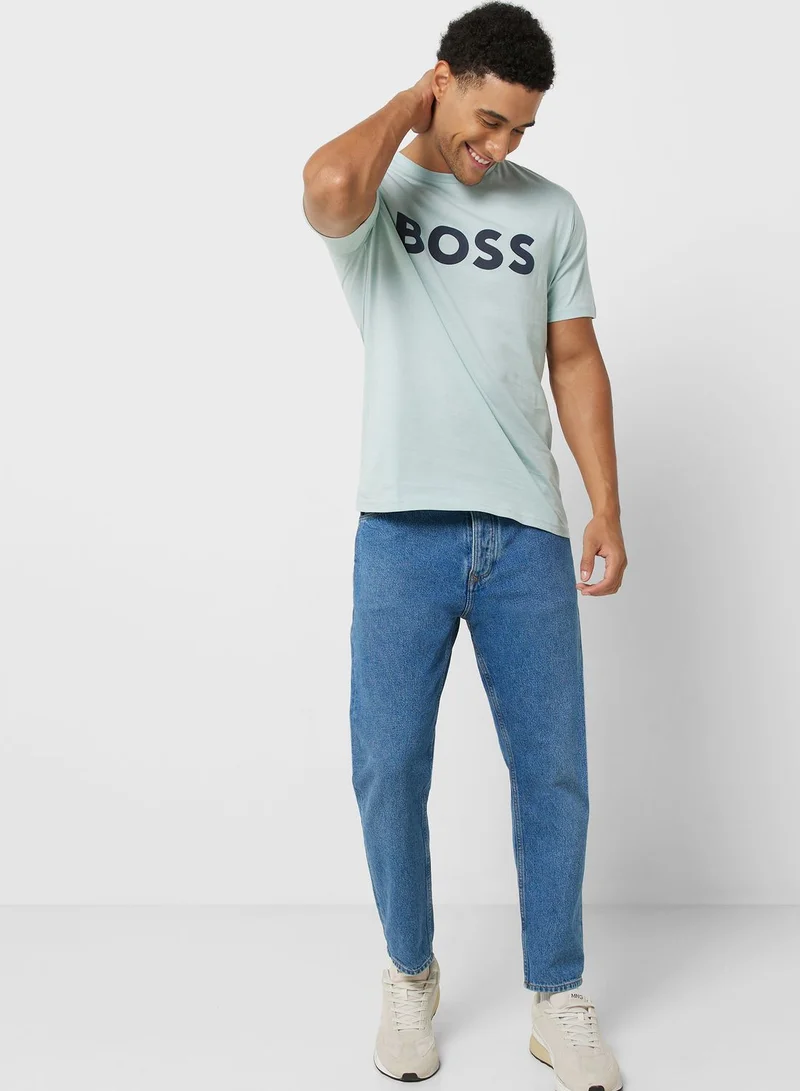 BOSS Logo Crew Neck T-Shirt