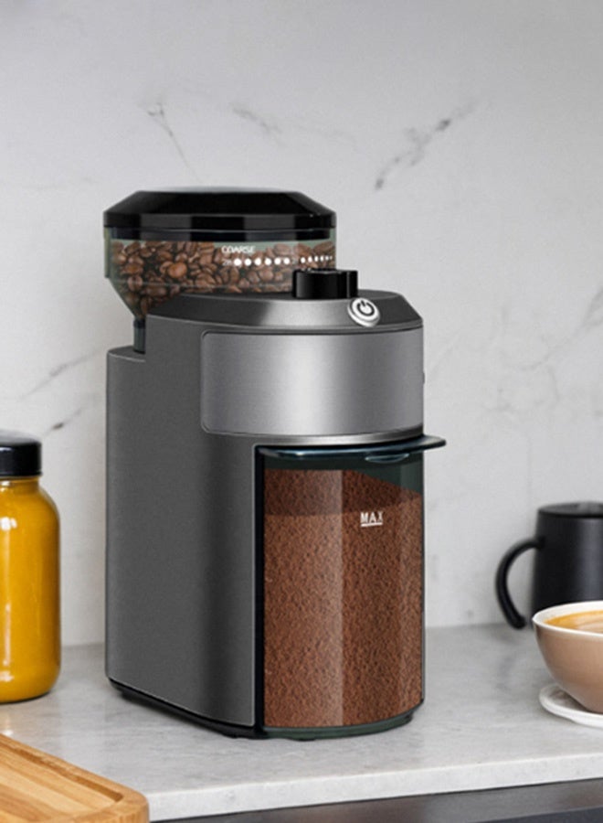 wancle 28 external gear adjustment adjustable Coffee Grinder Electric, Super Silent Electric Coffee Bean Grinder Adjustment and Multi-Functional Stainless Steel for Spices, Herbs, and Nuts Grinding - Image 1