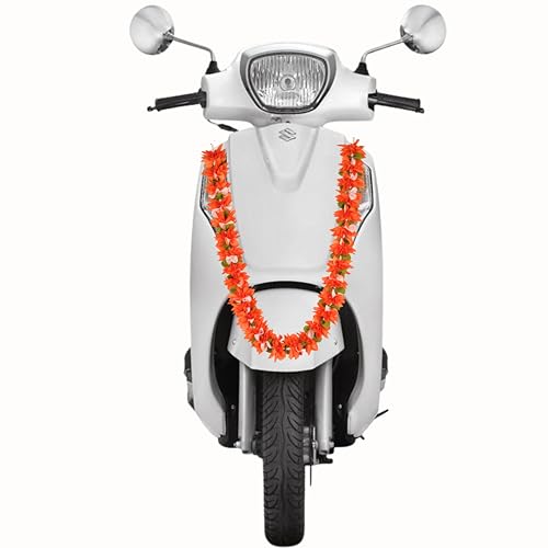Daedal Crafters Artificial Chintamani Flower Garland for Pooja Mandir, Mala for Photo Frame, Decorative Haar Mala for God Idols, Photo Frames of Ancestors, Pitra & Pooja Room Décor (40 inch) - Image 3
