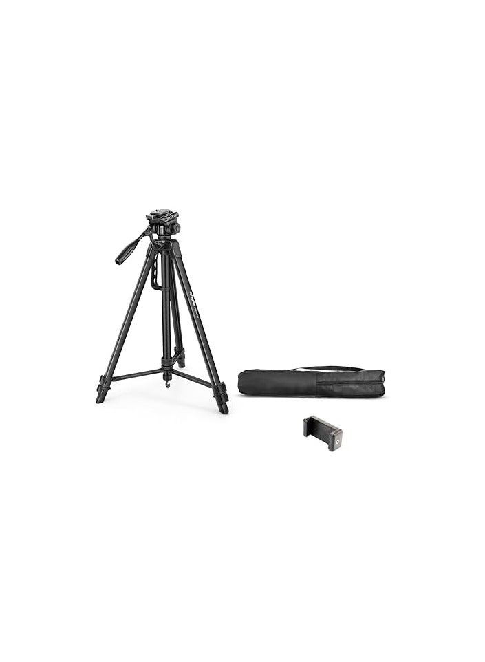 DIGITEK® DTR 550 LW (67 Inch) Tripod For DSLR, Camera |Operating Height: 5.57 Feet | Maximum Load Capacity up to 4.5kg | Portable Lightweight Aluminum Tripod with 360 Degree Ball Head - Image 3