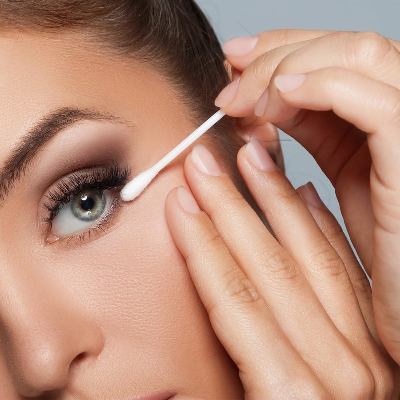 Diane Cotton Swabs, 375 ct. 1-Pack - Super Soft for Sensitive Skin, Gentle on Face, Makeup and Beauty Applicator, Nail Polish Removal, 3 inches long for Beauty, Personal Care, Crafts - Image 4