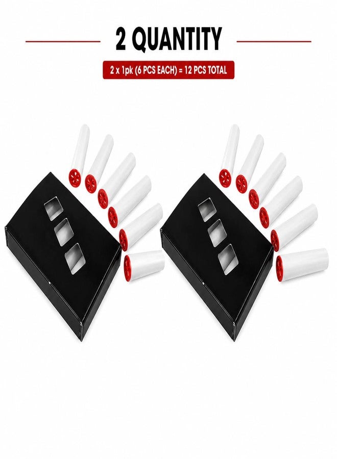 FESS 2 Pack 9mm Smoking Pipe Filters - Standard Size Pipe Filters for Tobacco Pipes - Image 2